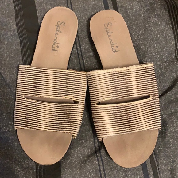 Anthropologie Splendid Telluride slides - Picture 1 of 5